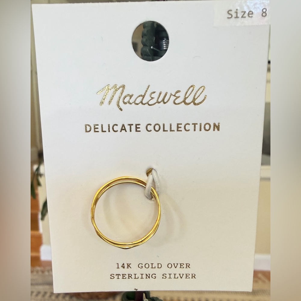 Madewell Delicate Gold Ring